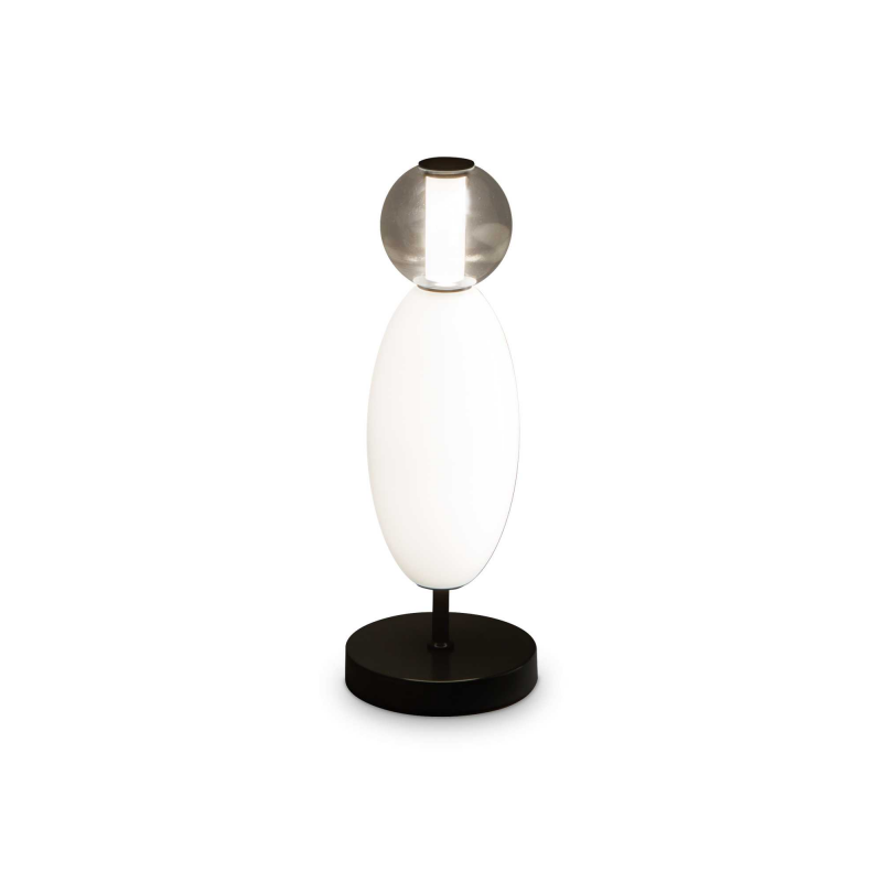 Ideal Lux  Lampe De Table Lumiere Verre,Métal Noir , Leroy Merlin