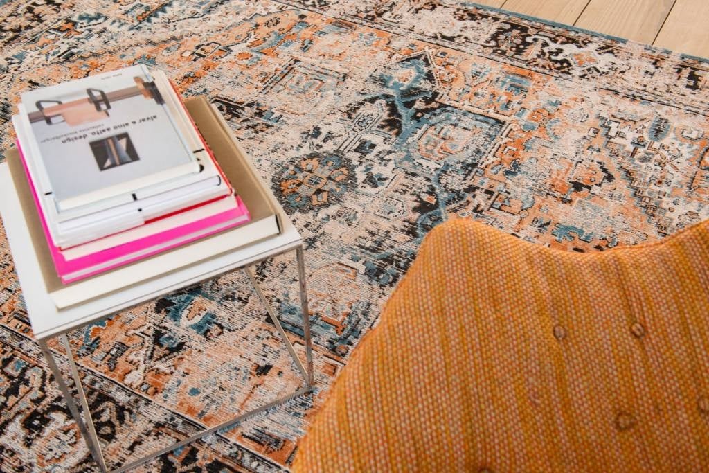 Heriz design - Tapis classique antiquaire - Orange Seray - 170 x 240 CM - louis de poortere - 2