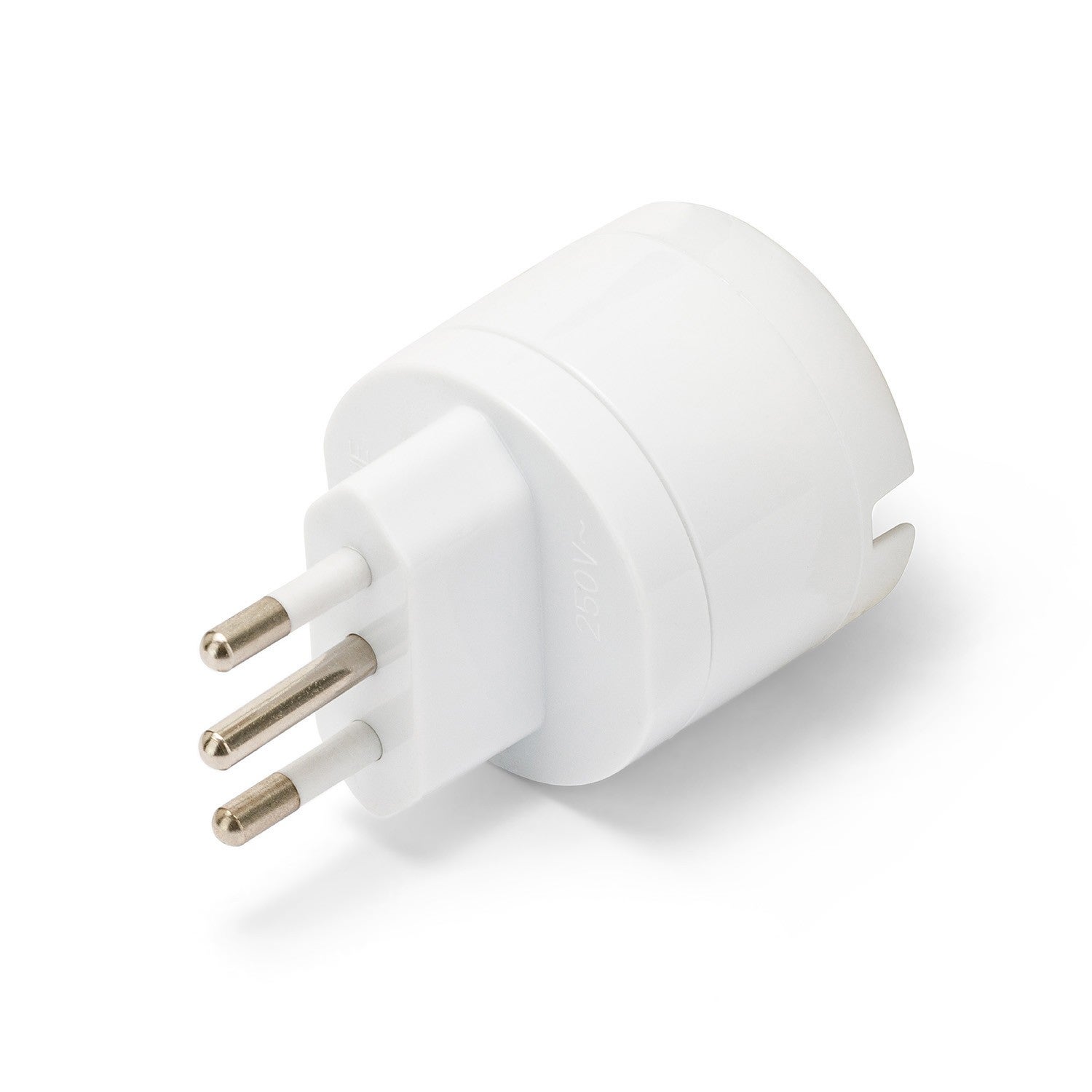 Adaptateur italien: prise Schuko vers petite fiche 10A - 2