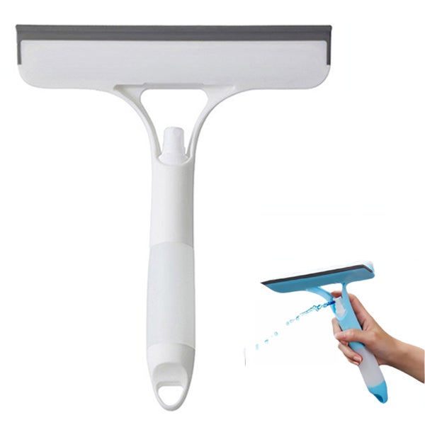 301CM Kit Lavavetri Telescopico 3 In 1 – Spugna In Ciniglia E Tergivetro In Silicone, Asta Regolabile Da 24 A 300 Cm, Per Finestre, Doccia, Auto, Pavimenti - 3