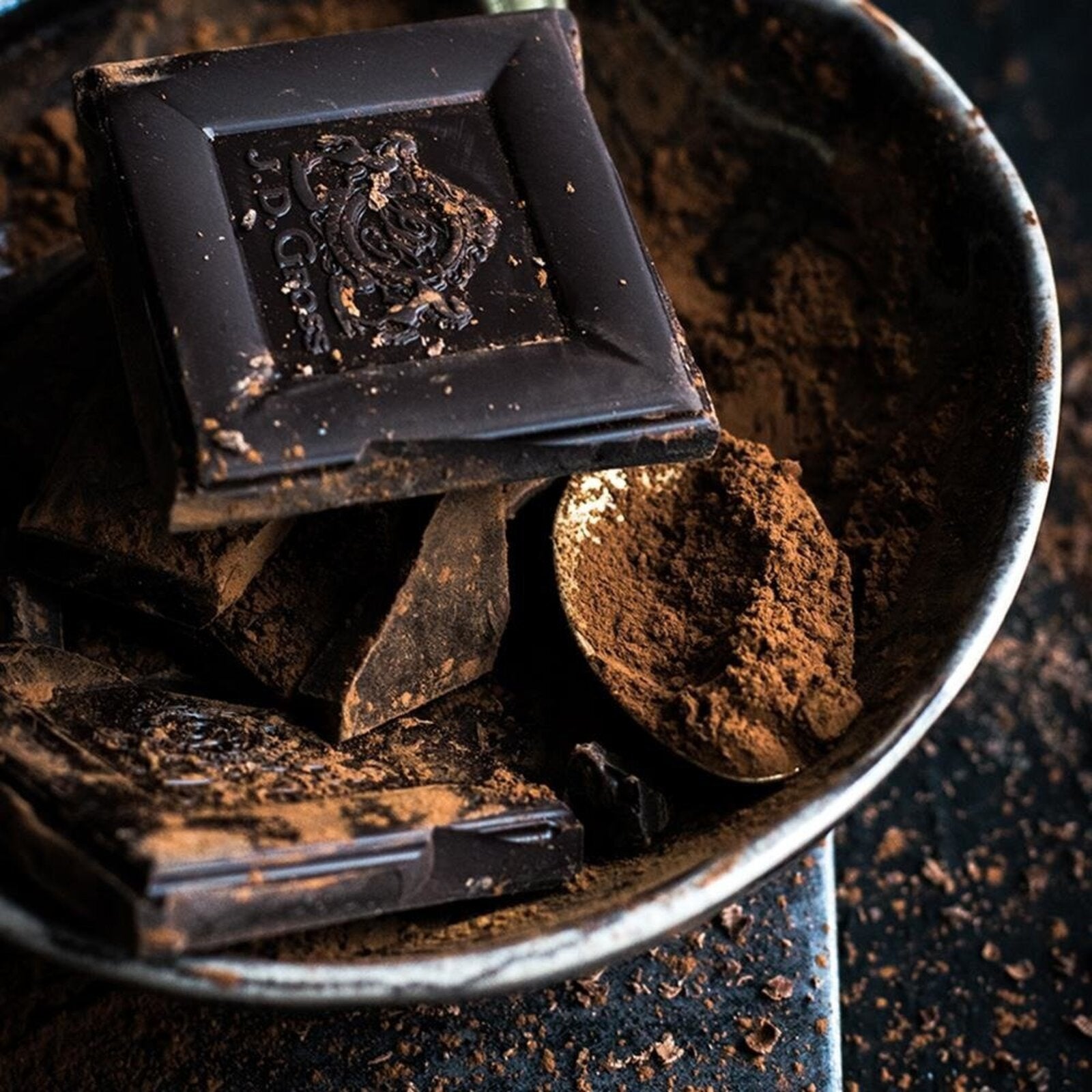 Tableau bois cannelle et chocolat - 80 x 120 cm - 4