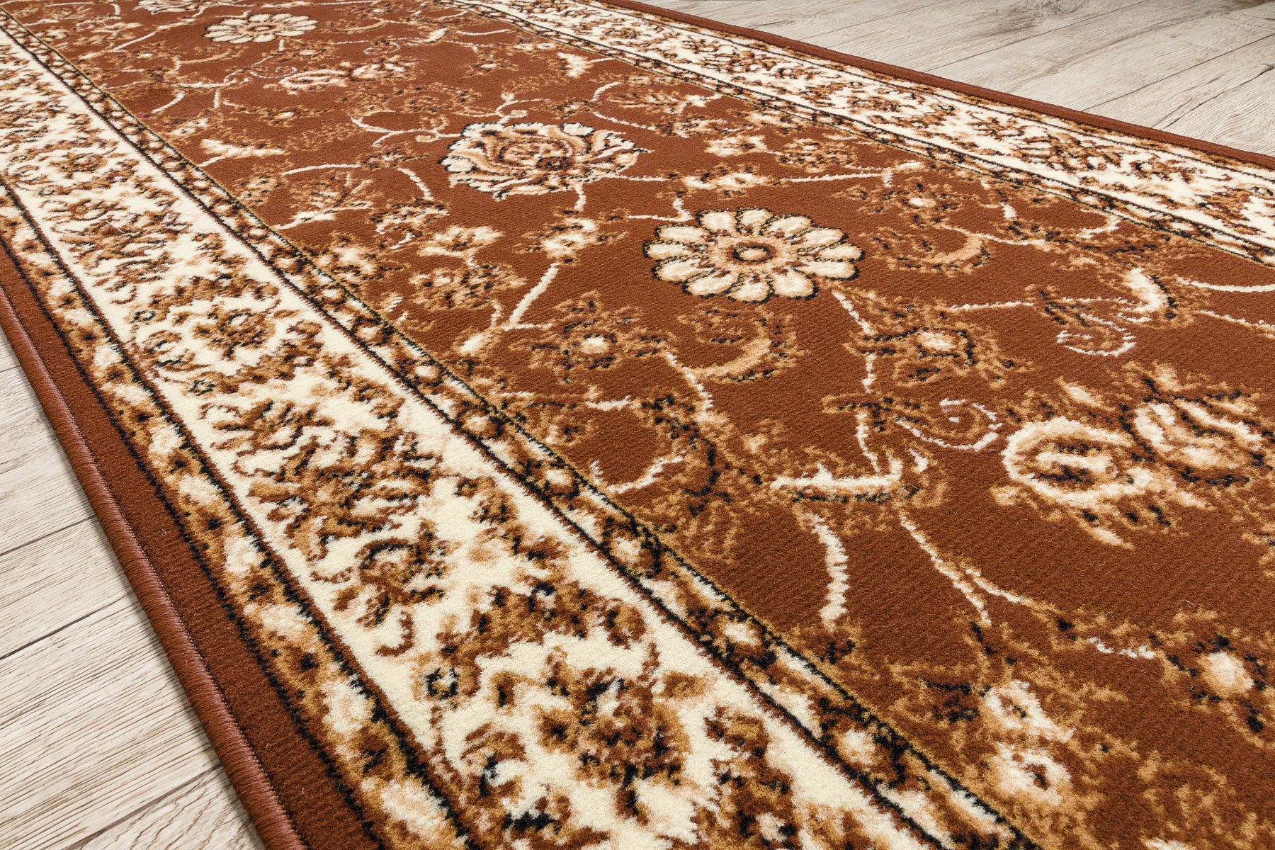 CHODNIK BCF MORAD Klasyk klasyczny brązowy 80 cm 80x120 cm - 3