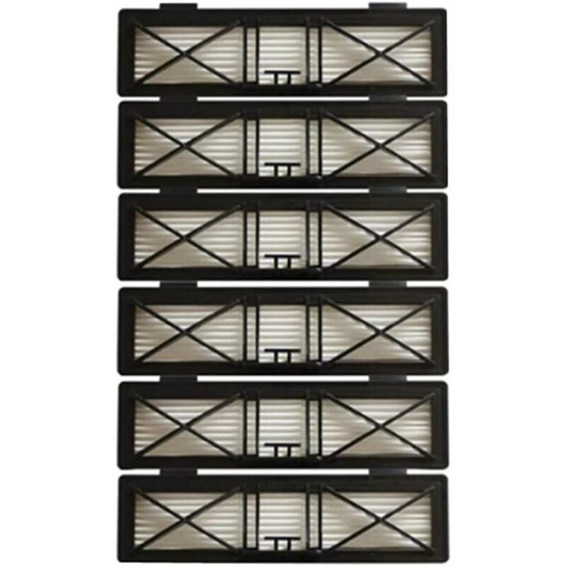 Zestaw 6 filtrów HEPA do Neato Botvac D7 D3 D4 D5 D6 D70 D75 D80 D85, pasujących do filtrów Neato Botvac 75e 80 85 – części