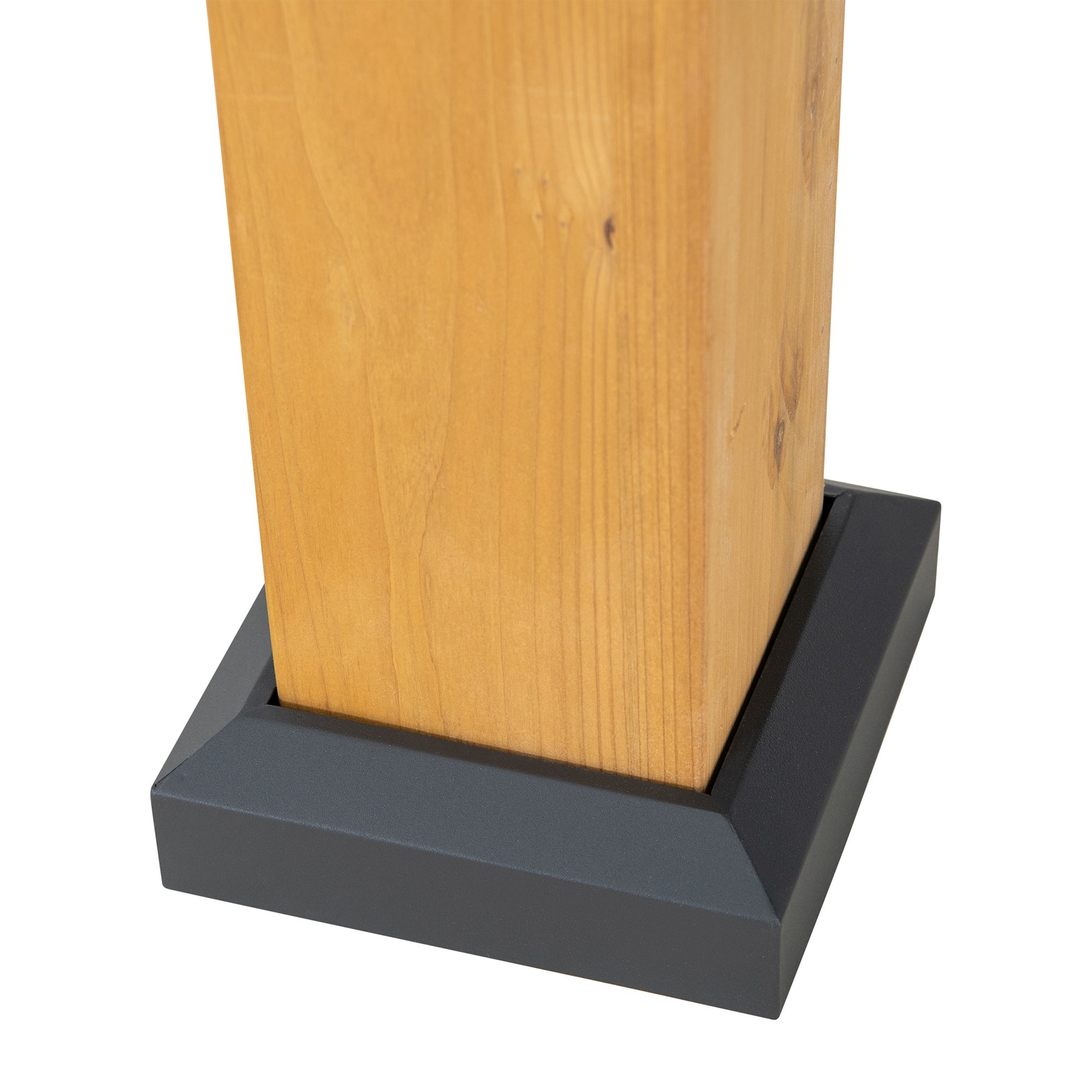 Tonnelle en bois de cèdre RIMO - 390cm x 450cm, anthracite - 8