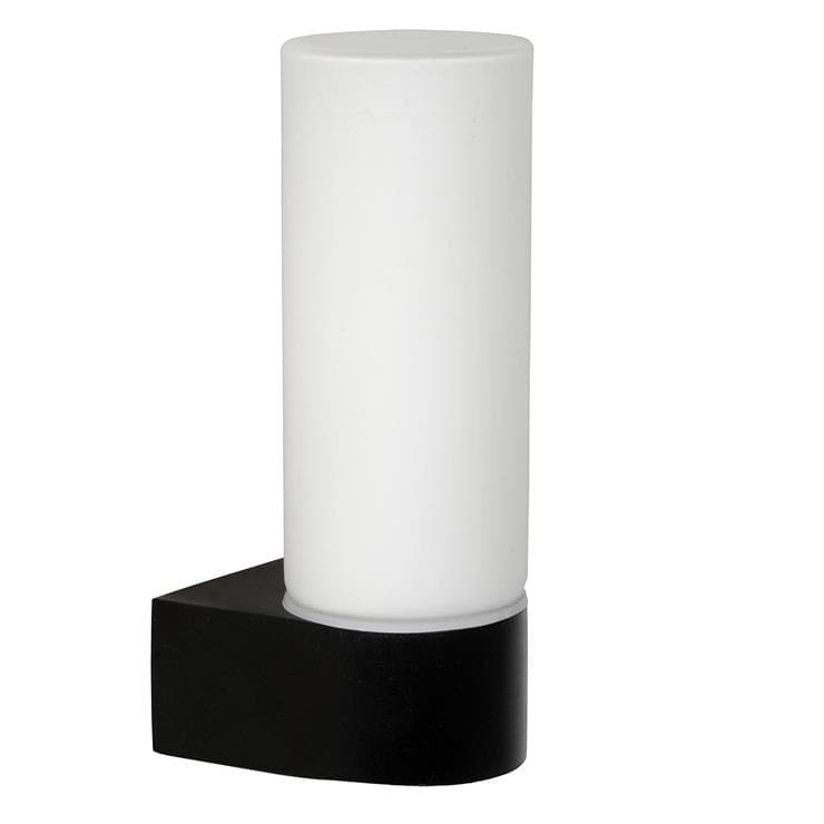 Kinkiet JESSE czarno-biały 1xG9x33W szkło wym:16,3x5,5x8cm IP44 Lucide