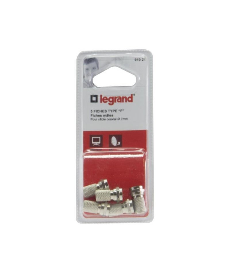 LEGRAND Fiches TV + fiches mâles type ''f' - 2