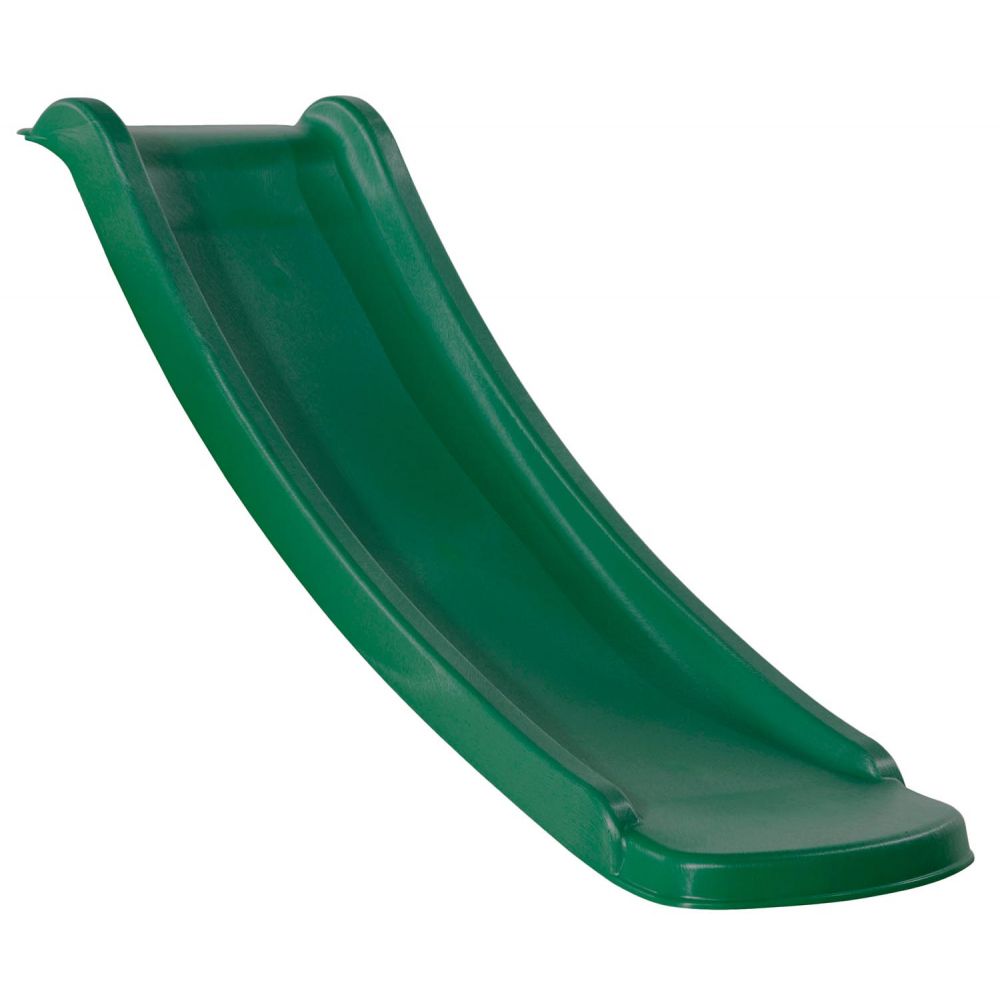 Glissière de toboggan avec vague en PEHD toba 120cm Vert foncé Kbt - 5
