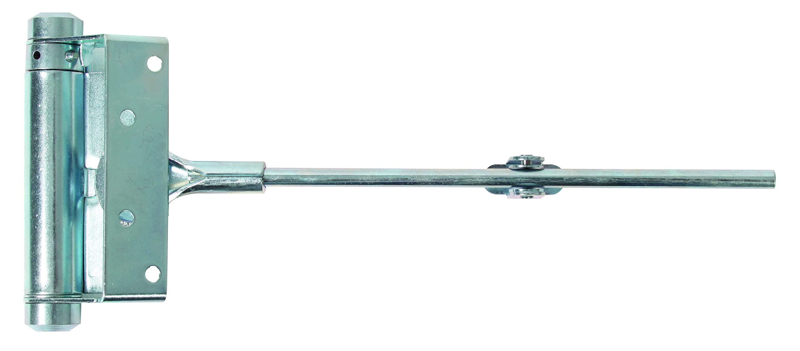 Chiudiporta Automaico Alberts Per Cancelli - Zincato Blu, 100x242 Mm, Con Chiusura Automatica A Vite - Foto 6