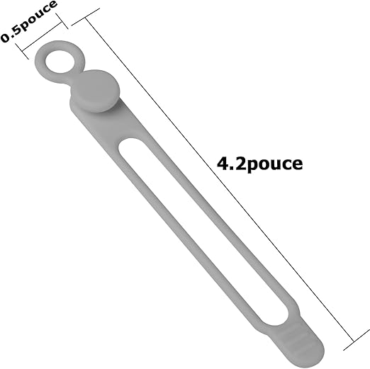 Fascette stringicavo riutilizzabili in silicone, 16 pezzi, per auricolari, telefono, caricabatterie, cavi audio, computer (16 pezzi, verde Fascette stringicavo riutilizzabili in silicone, 16 pezzi, per auricolari, telefono, caricabatterie, cavi audio, computer (16 pezzi, verde