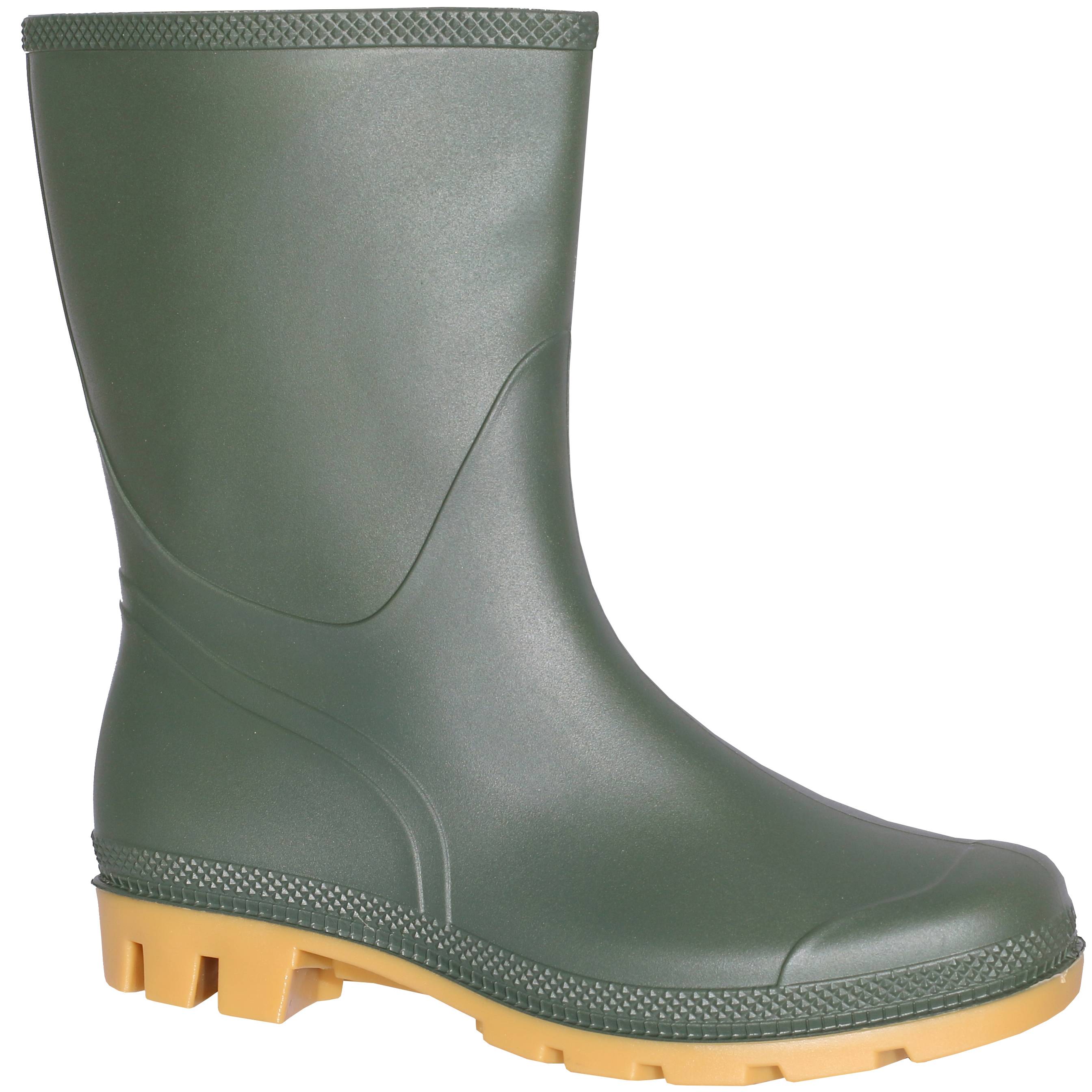 Stivale Impermeabile In Pvc Tronchetto Tg 44 Per Caccia Lavoro Pesca Sicurezza - 3