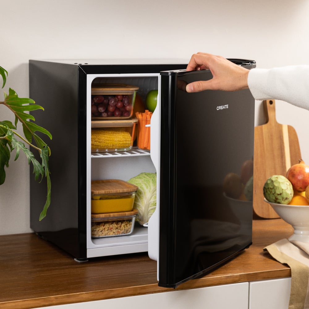 CREATE - FRIDGE MINIBAR 43L - Dwustronna lodówka drzwiowa - Noir