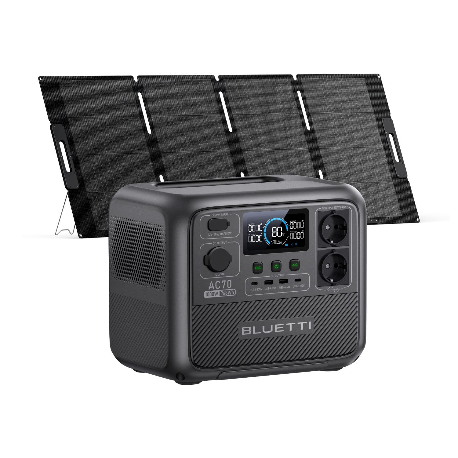 BLUETTI AC2A Generatore Elettrico Portatile, Batteria LiFePO4 Da 204.8Wh Con 1 Uscita CA Da 300W, Stazione Elettrica Del Generatore Solare Portatile | Leroy Merlin - Foto 10