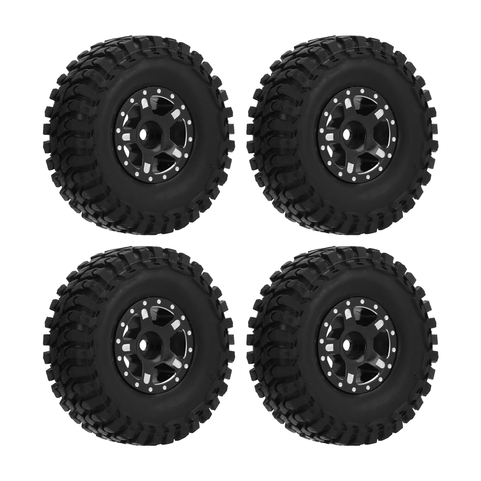 Pneu Rc Pneu De Voiture Rc Pneu En Caoutchouc Rc Pneu Rc 4pcs Pneu En Caoutchouc 4pcs Plastique Accessoire Rc Pi Ces Mise Niveau Adapt Es Pour Wpl1 10 Drift Truck D12