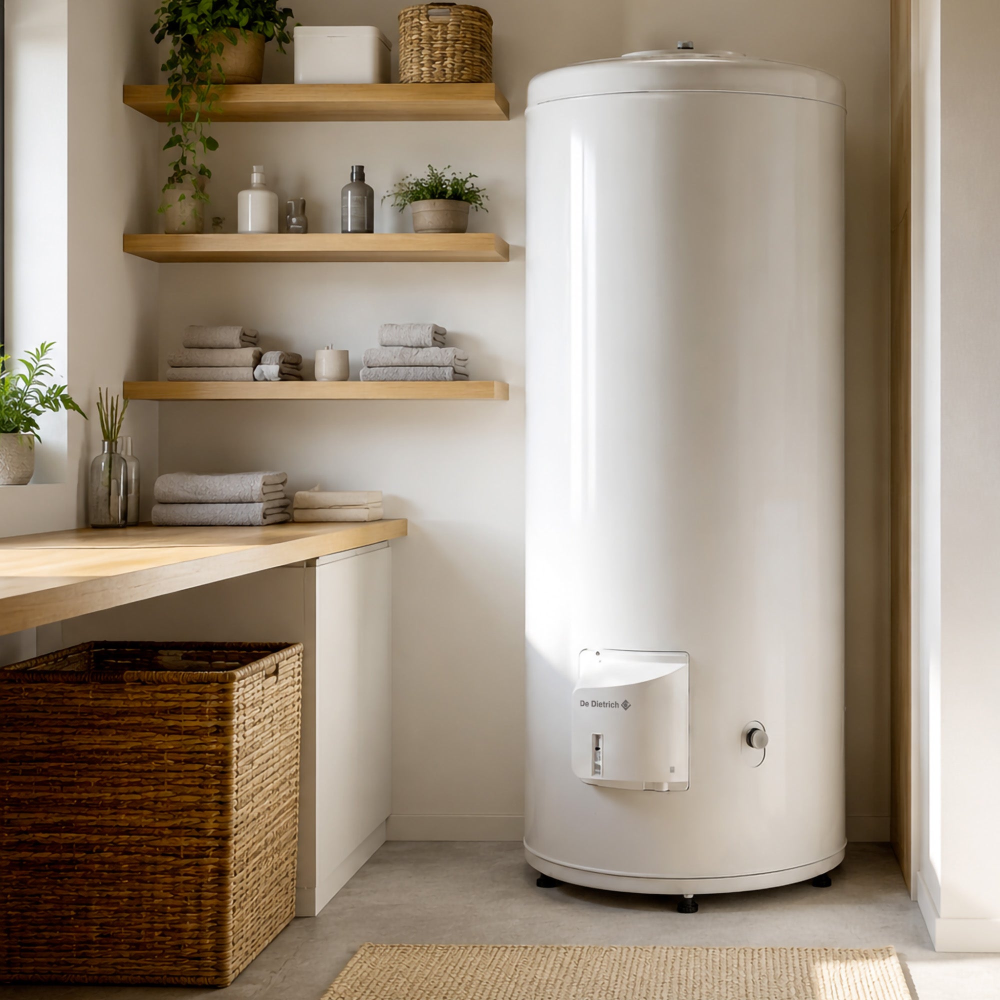 Chauffe eau électrique Vertical Sol De Dietrich Stéatite 250 L - 4