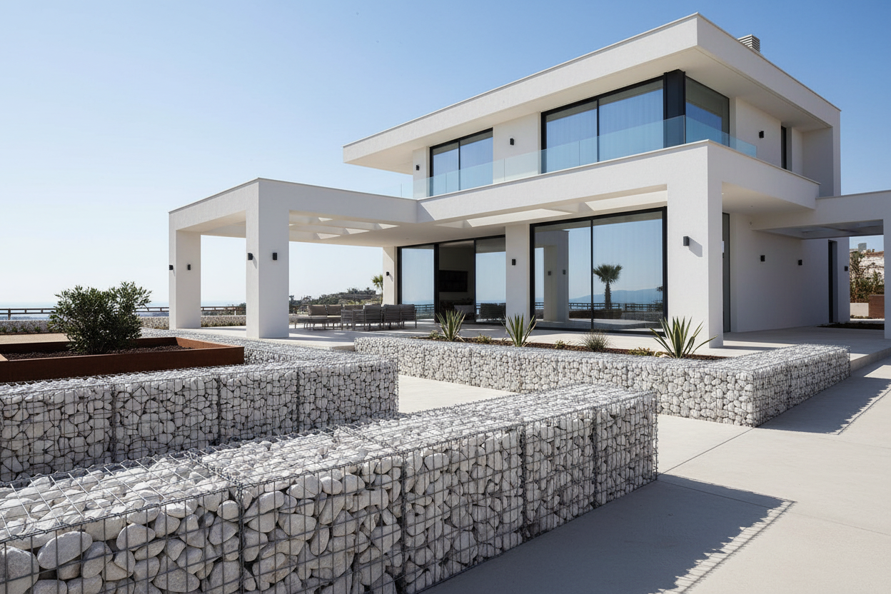 Piedra Blanca Premium Gaviones Big bag 1.000 kg. / 60-200 mm - 2