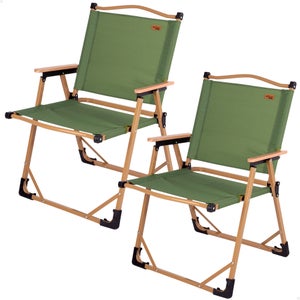 Lot De 4 Chaises De Plage Pliantes AKTIVE - Accoudoirs Rembourrés, Porte-gobelet, Max 110 Kg