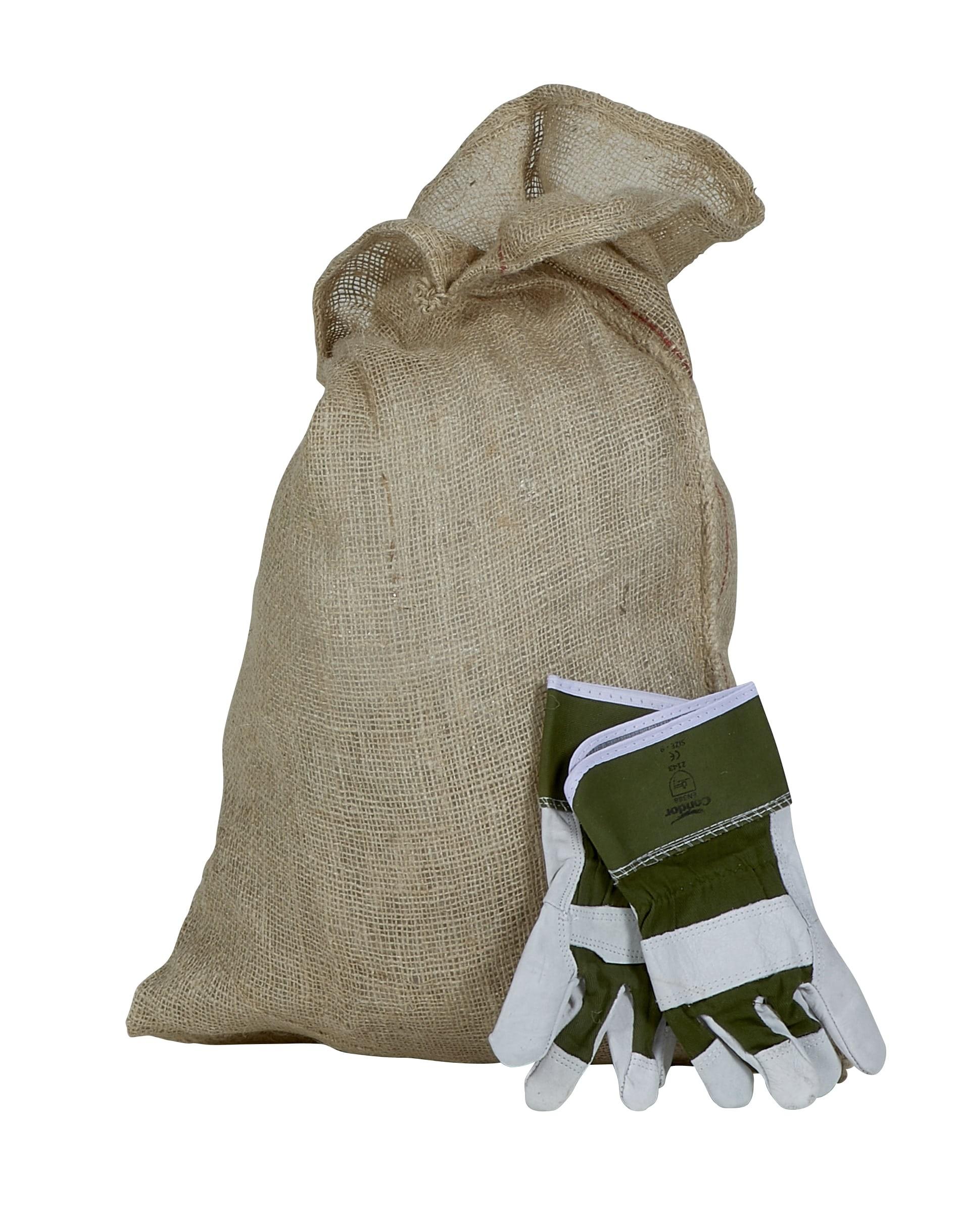 5x | Sac en toile de Jute 43x65cm | Sac 100% Nature - 3