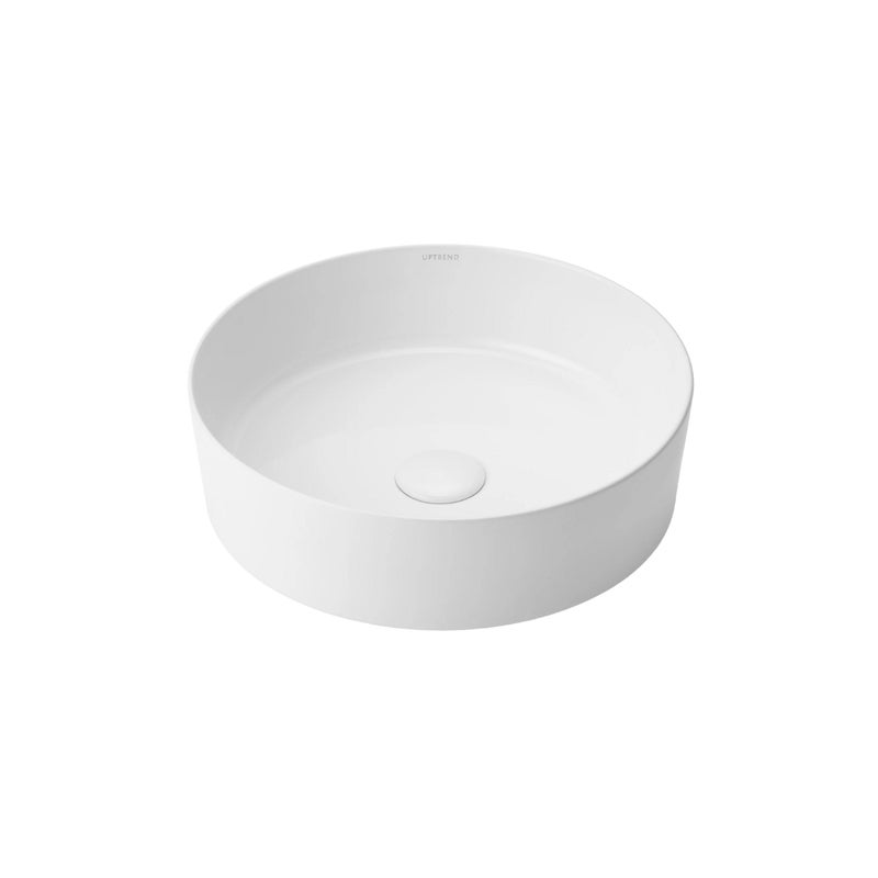 Umywalka nablatowa Uptrend LYNX biały połysk 1 szt.
