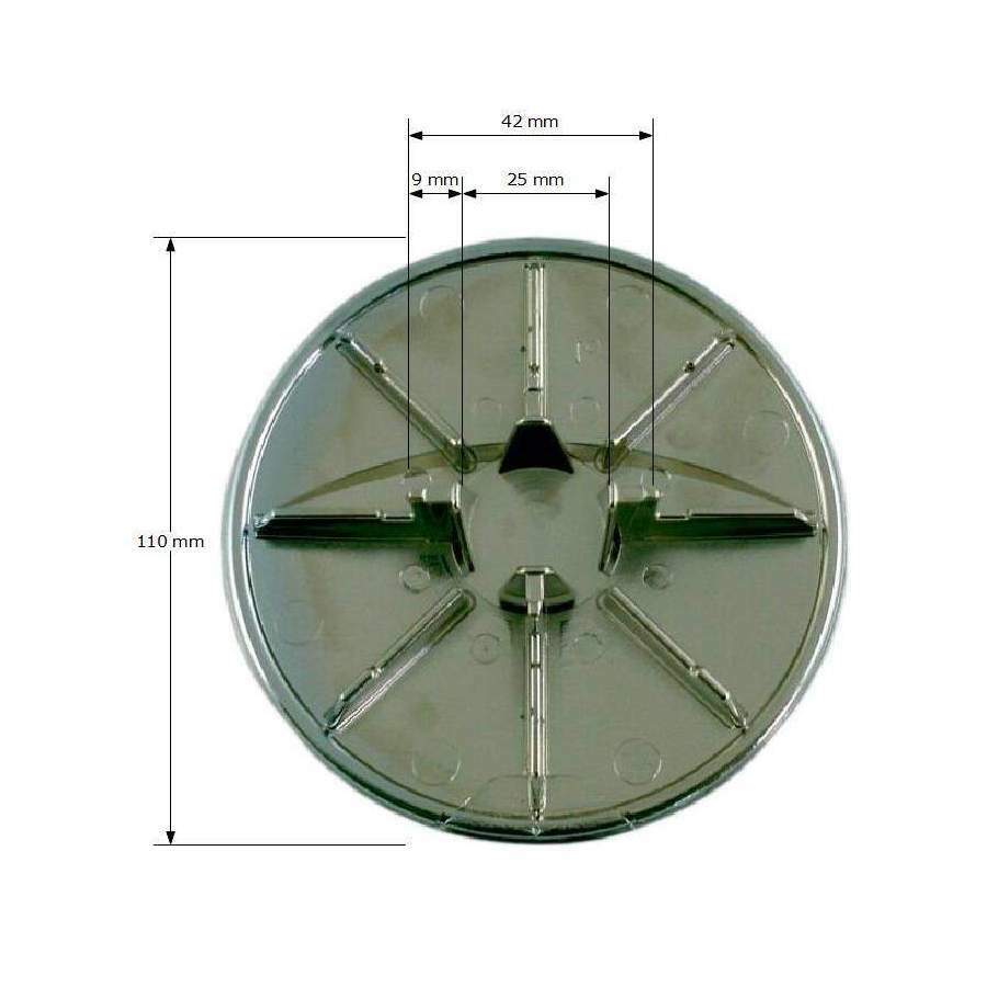 Capot De Bonde Pour Receveur De Ø 90 Mm - Turboflow - Nicoll - 2