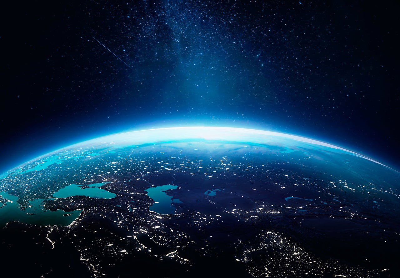 Papel pintado fotografia panorámica niños niño luna cosmos galaxia 254x184 cm - incluye cola – moderno niños papel no tejido