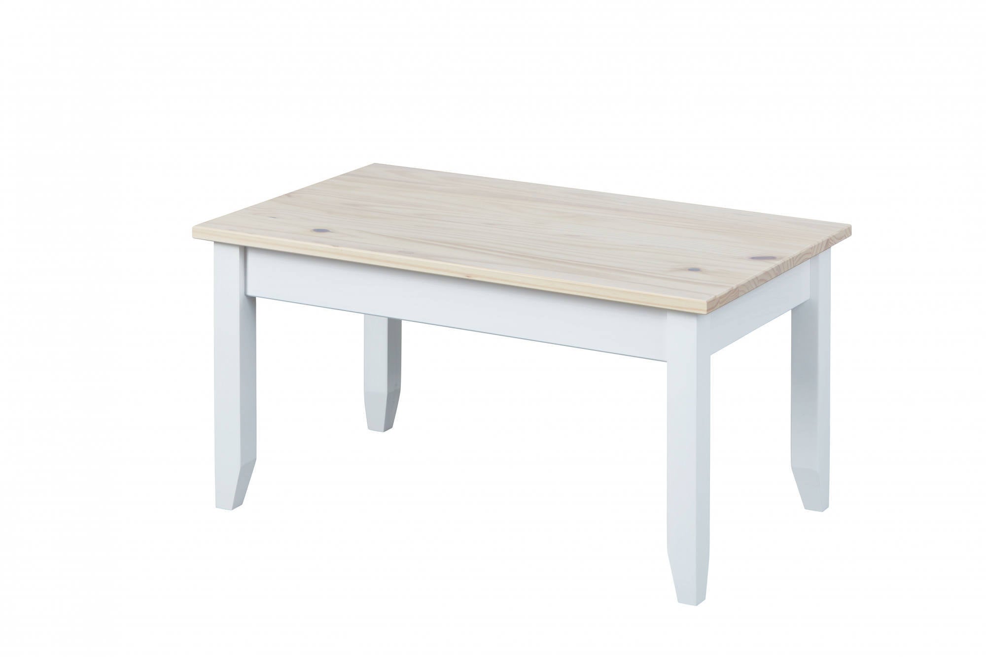 Table Basse IKEA LACK 90x55x45 Cm – Effet Chêne Clair/blanc – Neuve Sous Emballage