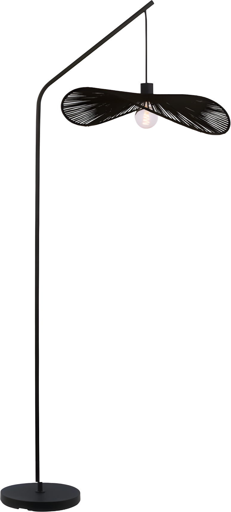 Lampa Stojąca Podłogowa Toolight App1834-1F Czarny