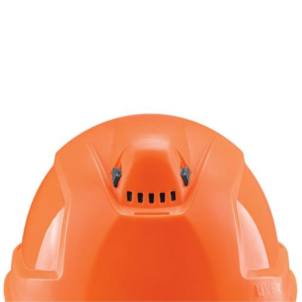 Capacete protetor uvex pheos b-s-wr 9772260 laranja com ventilação - 3
