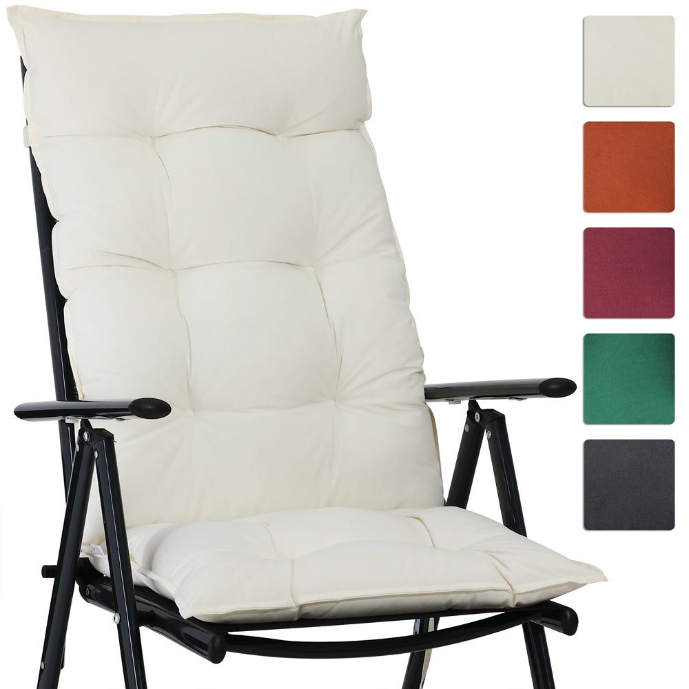 Lot De 6 Coussins D'assise Viscoélastiques DETEX - Pour Chaises, Tabourets, Confort Supplémentaire