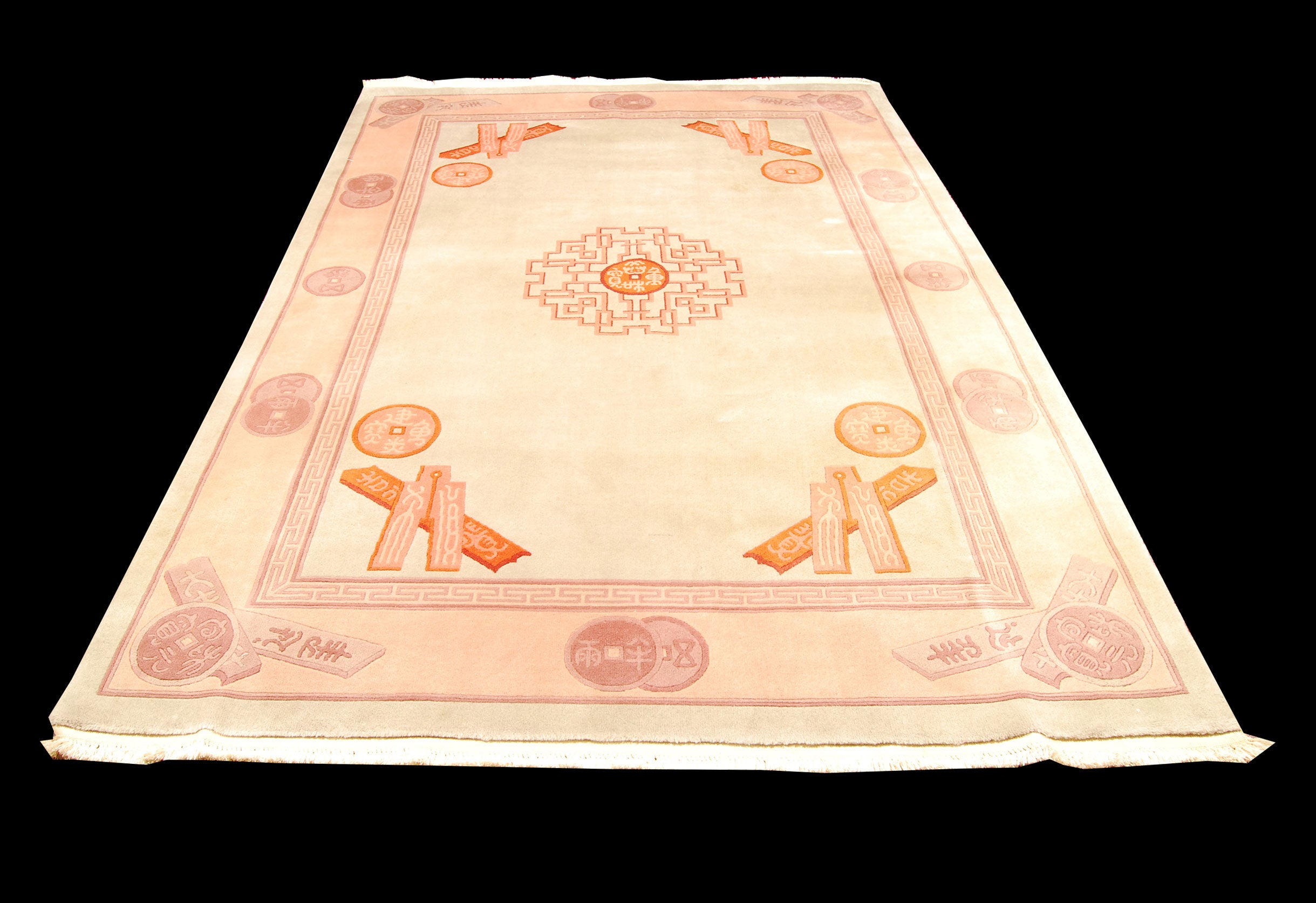 Oryginalny ręcznie tkany kilim/dywan z certyfikatem autentyczności 280x183 GALLERIAFARAH1970