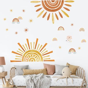 Autocollants Muraux étoiles Dorées Amovibles - Décoration Moderne Pour Toutes Les Pièces
