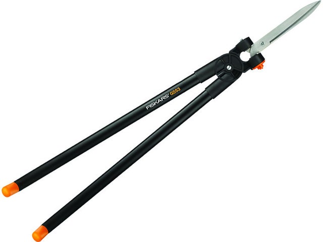 Cisaille à Haies Télescopique Fiskars 800-1000mm - Manche Aluminium Léger - Pour Taille Haute Sans Échelle