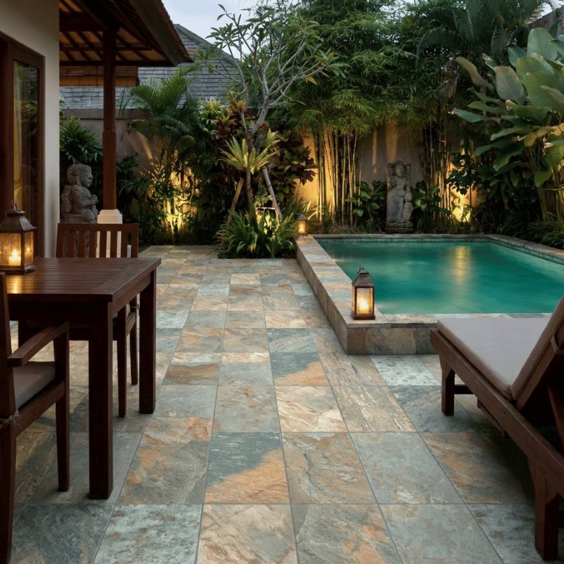 Carrelage Bali Stone 30x60 Cm Antiderapant R11 - 8