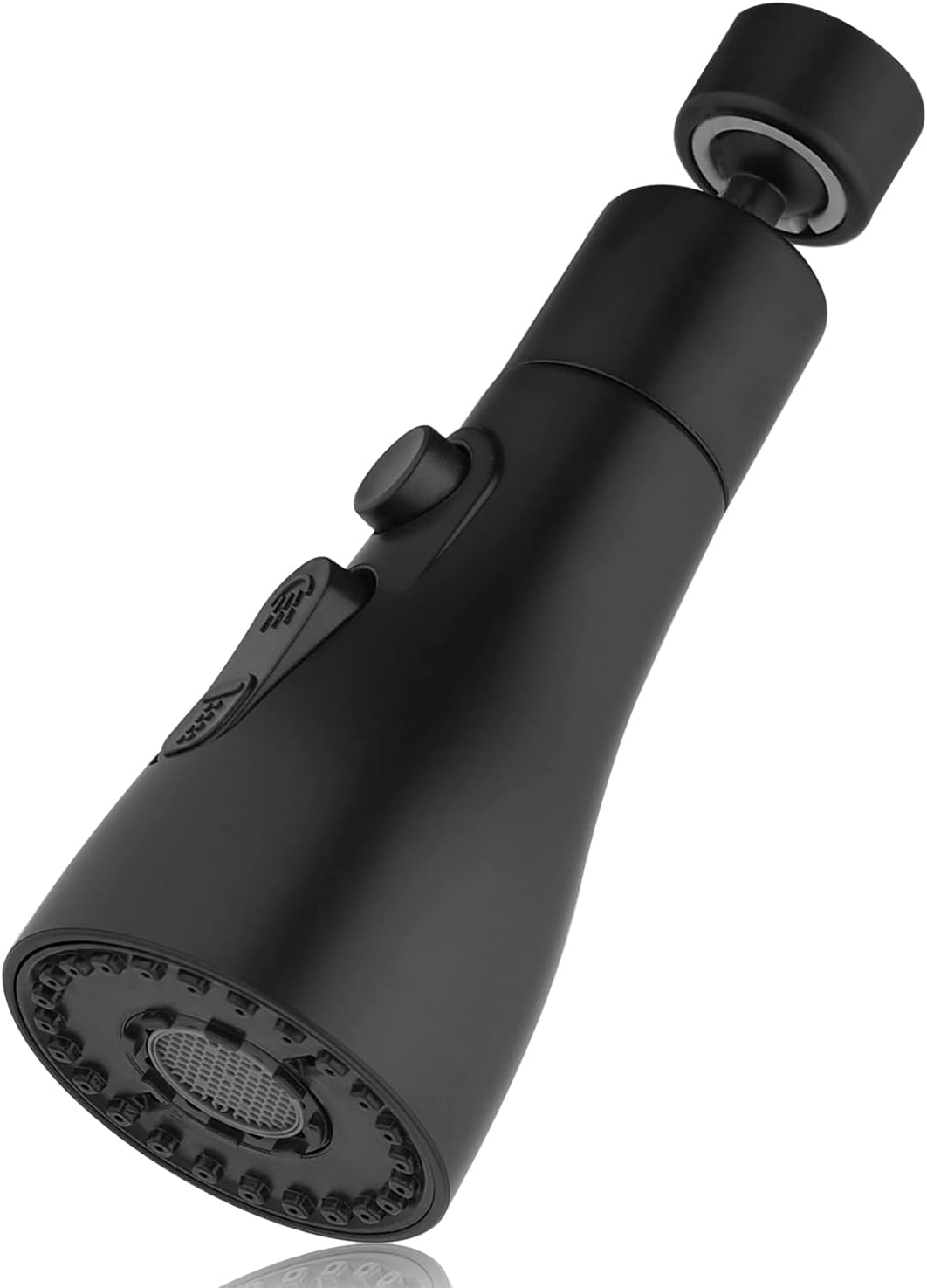 Bateria zlewozmywakowa z natryskiem 360 stopni, 3-trybowa dysza z aeratorem, obrotowa głowica baterii zlewozmywakowej, adapter