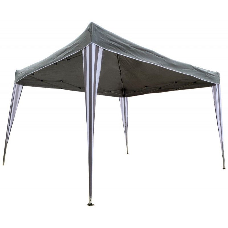 Rozkładany Pawilon Ogrodowy 4iQ Group Namiot 2,5x2,5m Szary