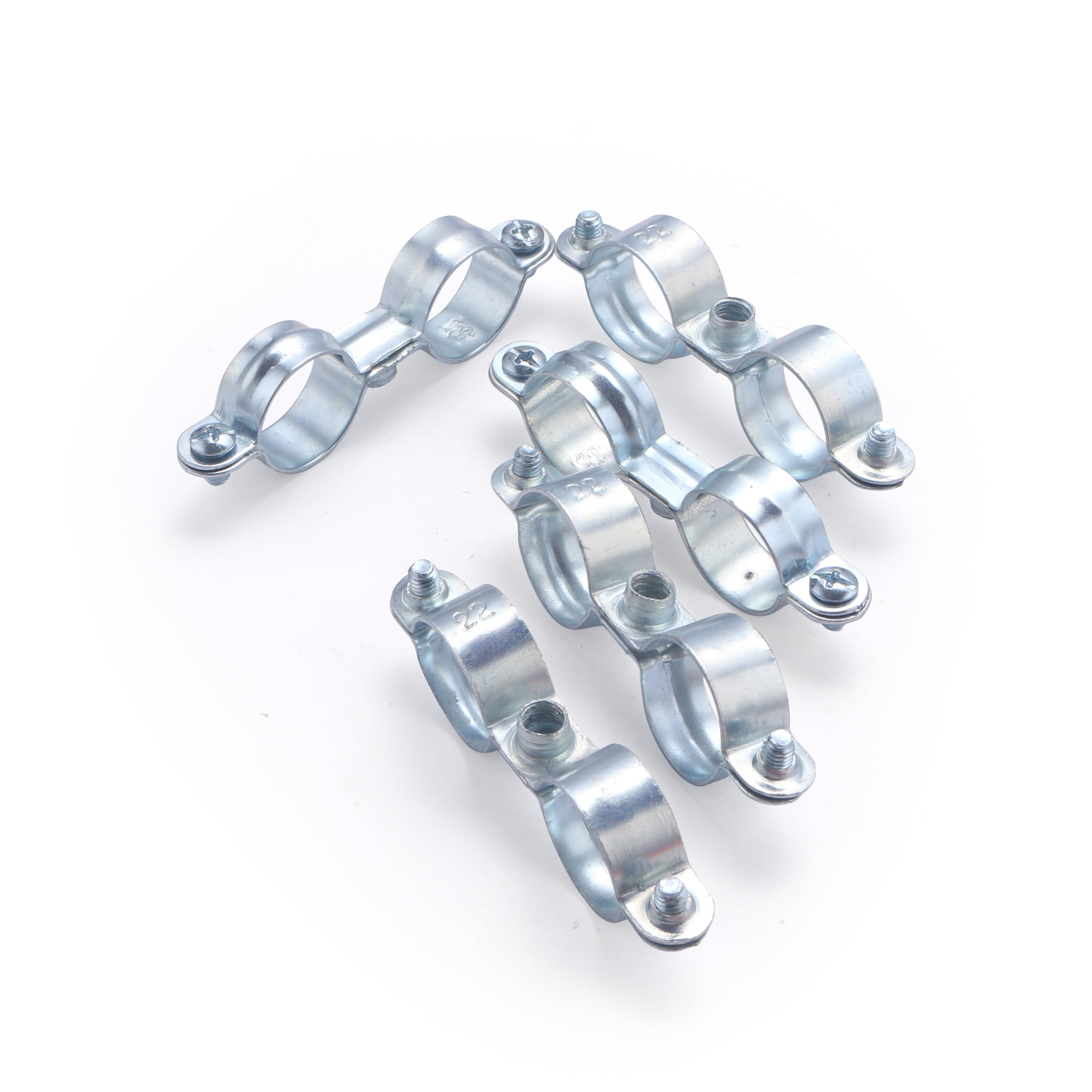 Collier Double Isophonique De Fixation X5 Pour Tube Plomberie 22 Mm - NOYON & THIEBAULT
