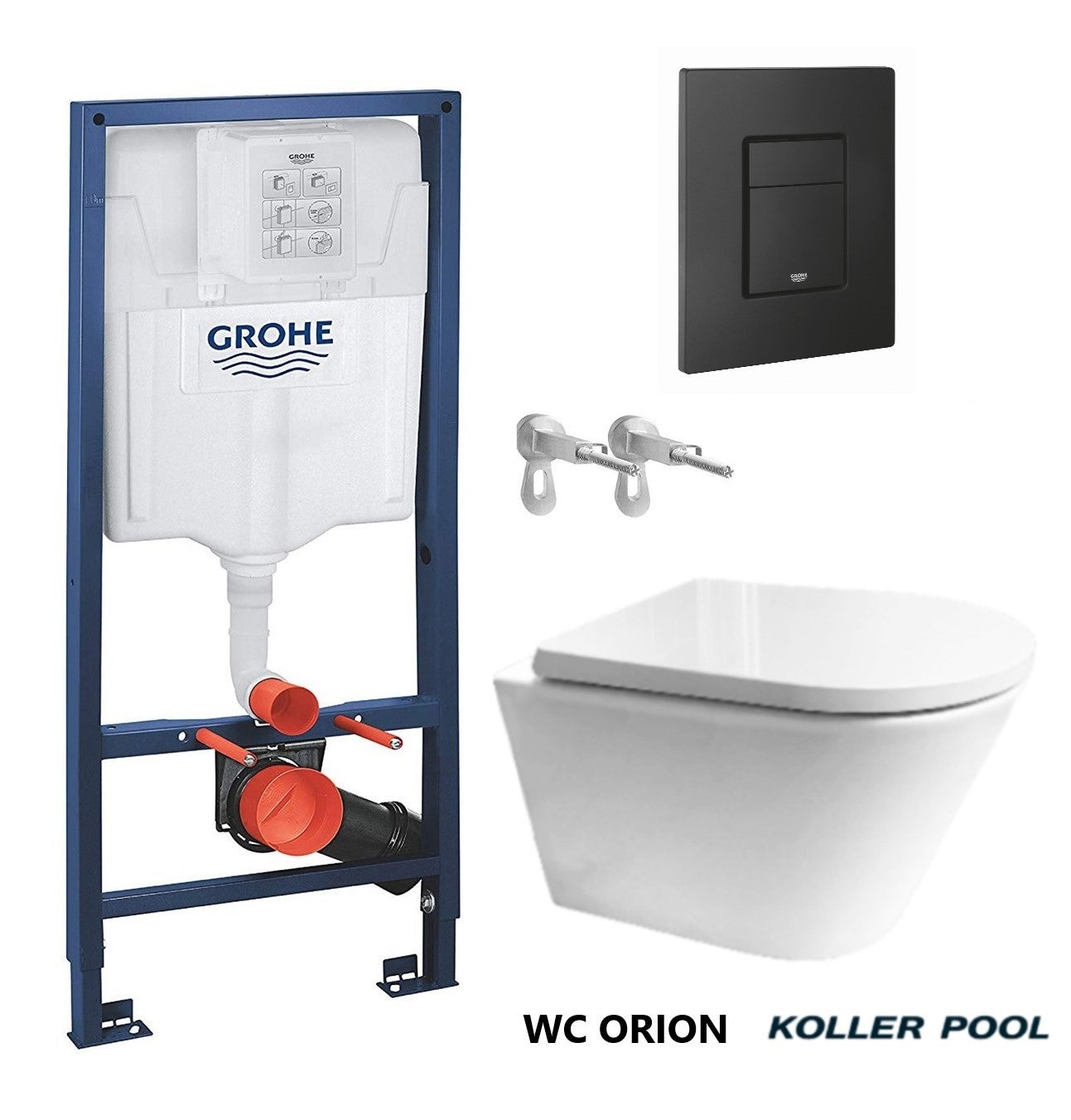 YOSOO Ensemble de toilette support de lavage des mains réservoir eau