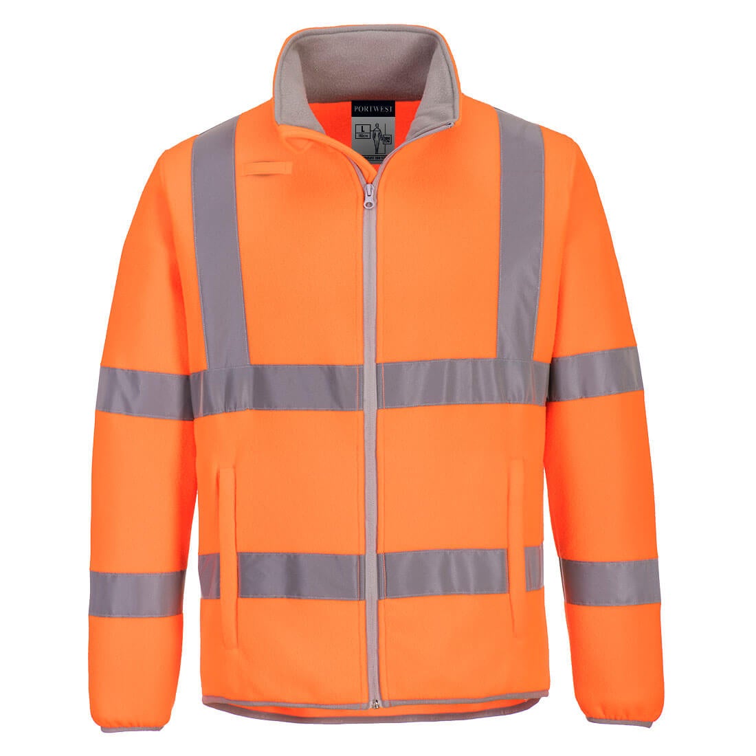 Portwest - Veste polaire ECO haute visibilité - Orange - L - 3