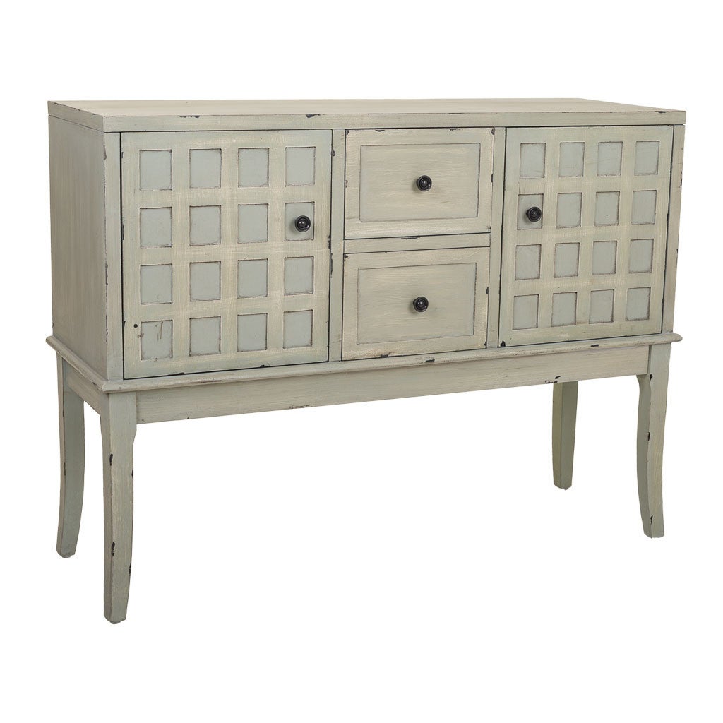 Wanderlust  Recibidor De Madera 108X36x82 Verde , Leroy Merlin