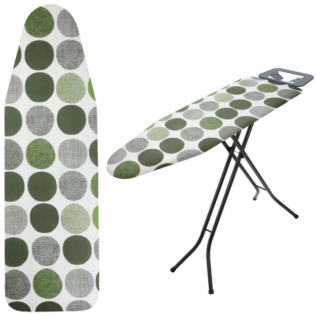 Copriasse Da Stiro Floreale - Imbottito, Coulisse, Dimensioni Standard 38x137 Cm