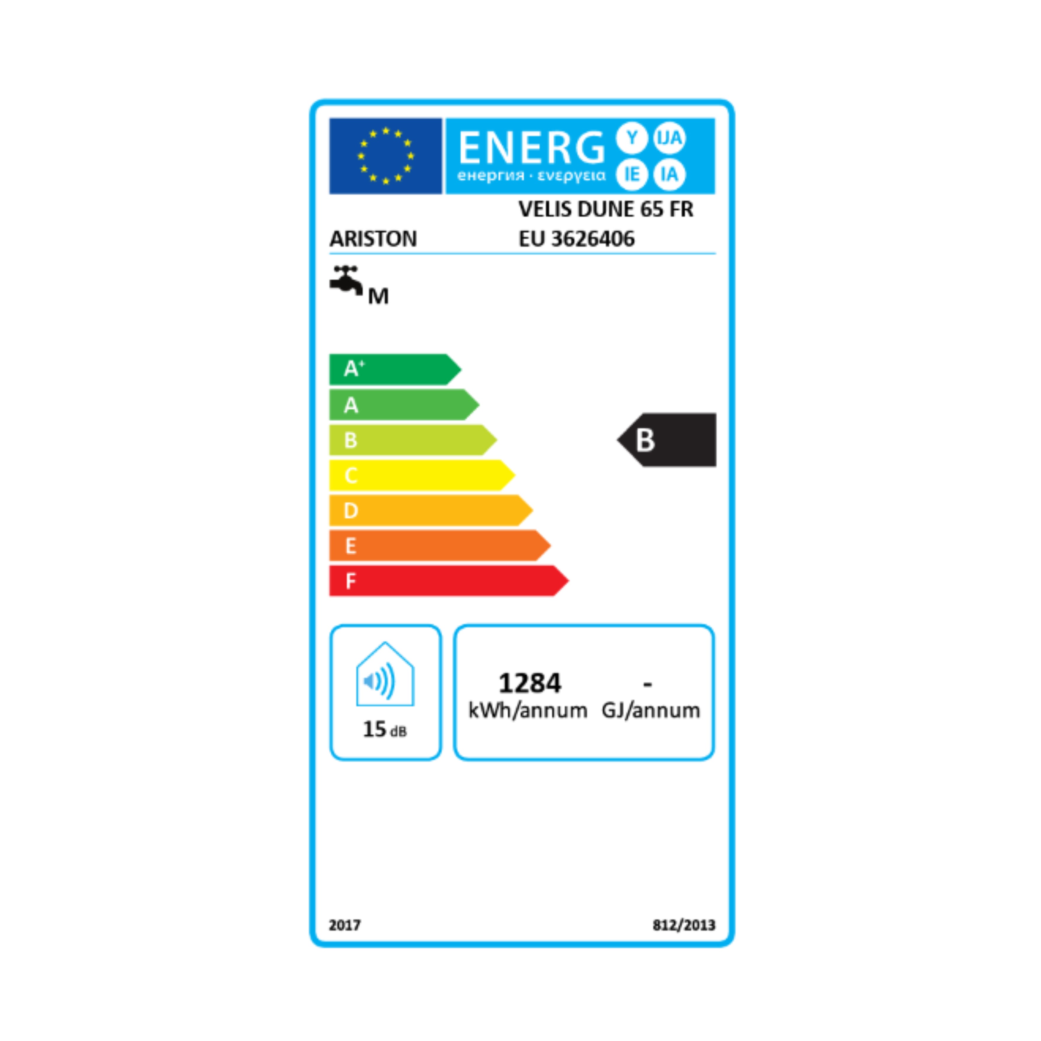 Chauffe-eau électrique Plat Multiposition Intelligent ARISTON Velis Dune 65L - Kit d'installation Inclus - 8
