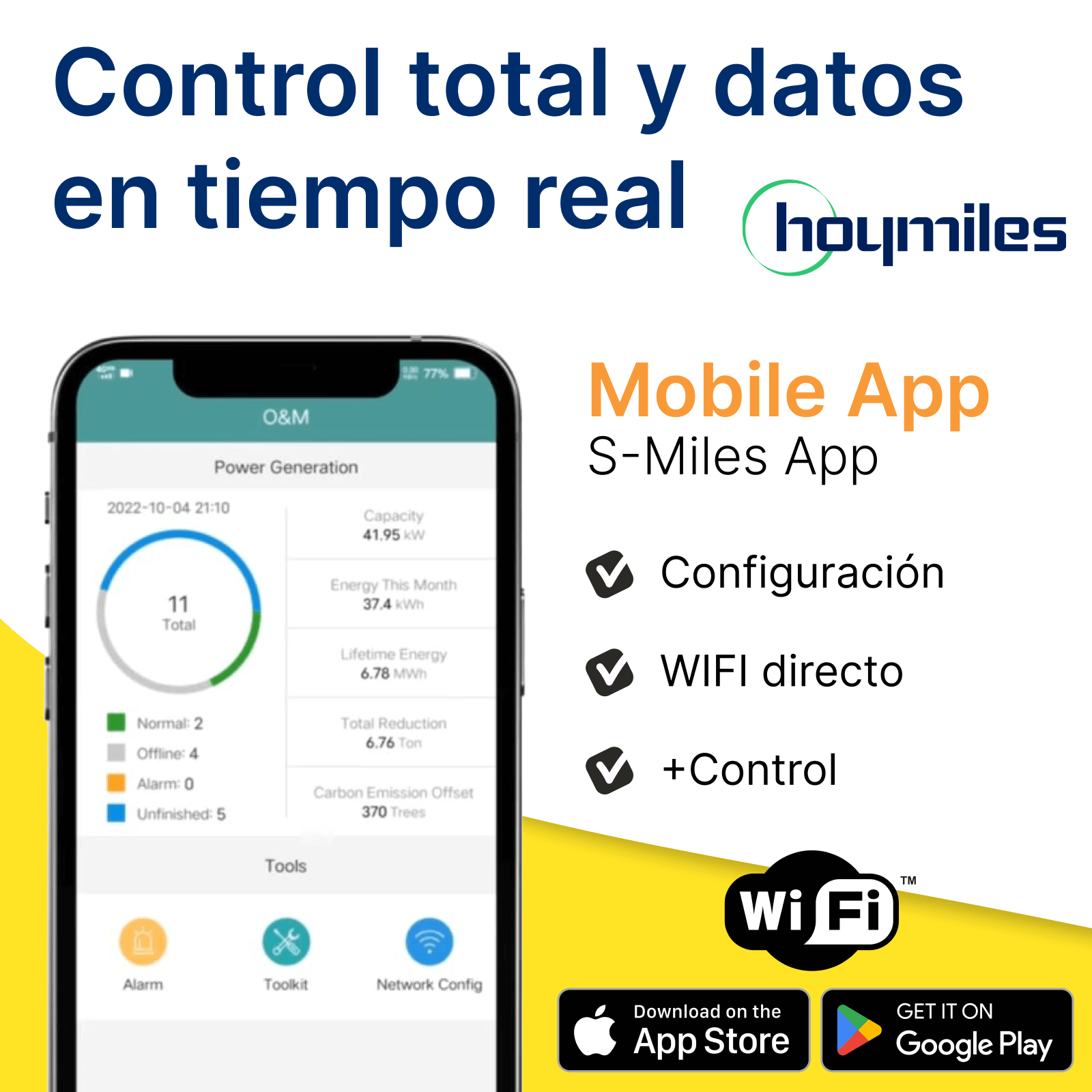 Kit solaire 2000 W Robinsun basique avec 4 panneaux Canadian + onduleur + câble 5 m - 3