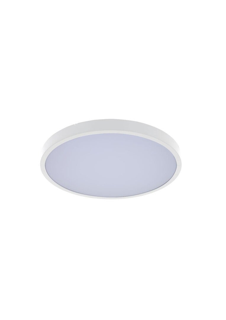 Plafon Alenzo okrągły biały LED 12W 3000/4000/6000K 790lm wym: 6,5 x 25,5 cm IP44 tworzywo sztuczne Rabalux