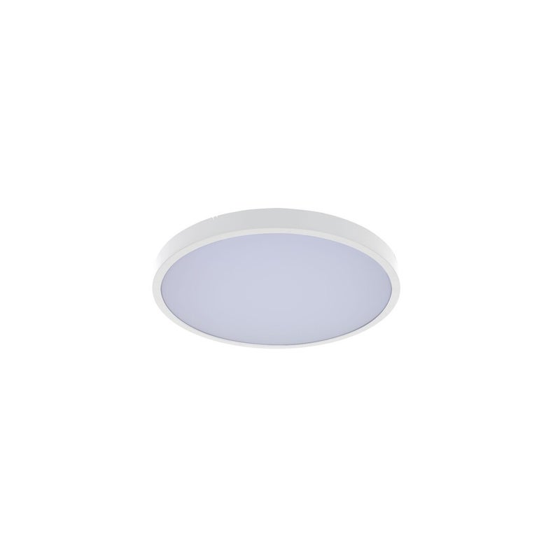 Plafon Alenzo okrągły biały LED 12W 3000/4000/6000K 790lm wym: 6,5 x 25,5 cm IP44 tworzywo sztuczne Rabalux