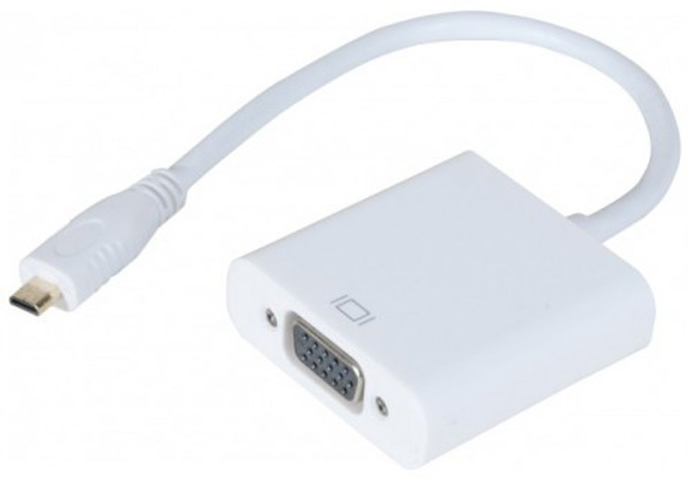 CONECTICPLUS Câble micro hdmi vers vga 0.20m | Leroy Merlin