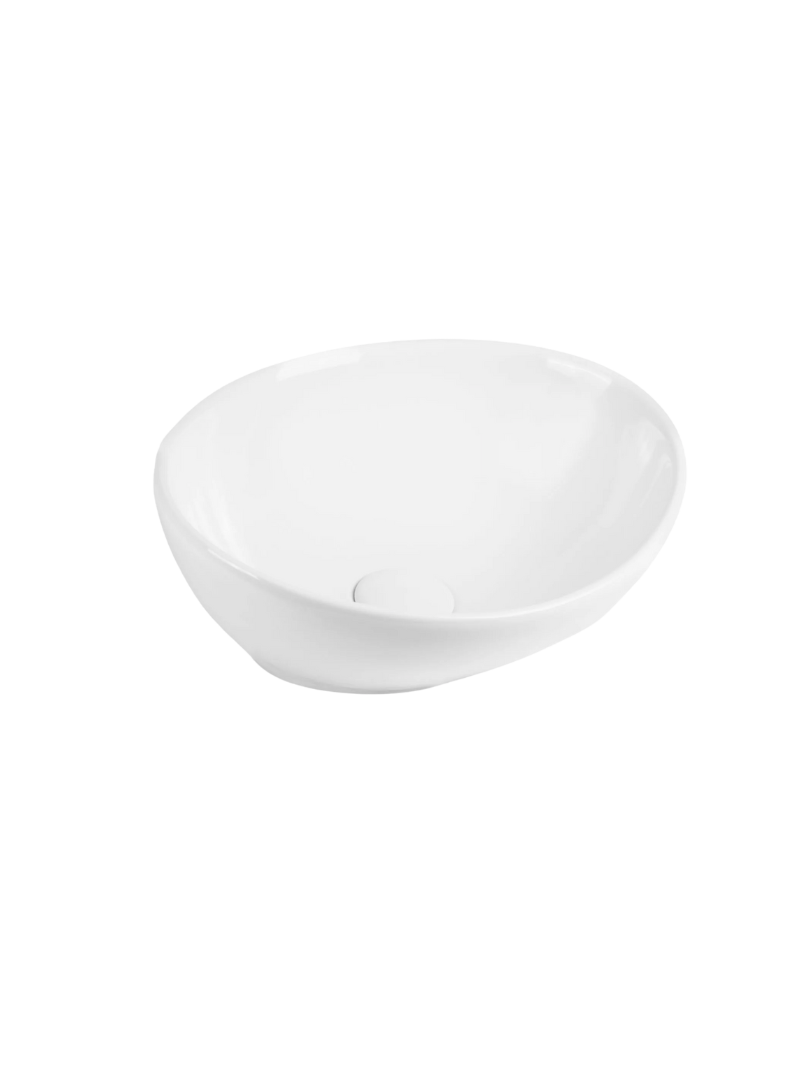 Umywalka nablatowa Uptrend ALMA biały połysk 1 szt.