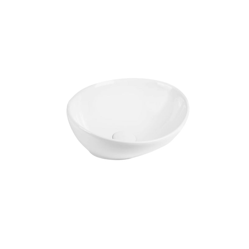 Umywalka nablatowa Uptrend ALMA biały połysk 1 szt.