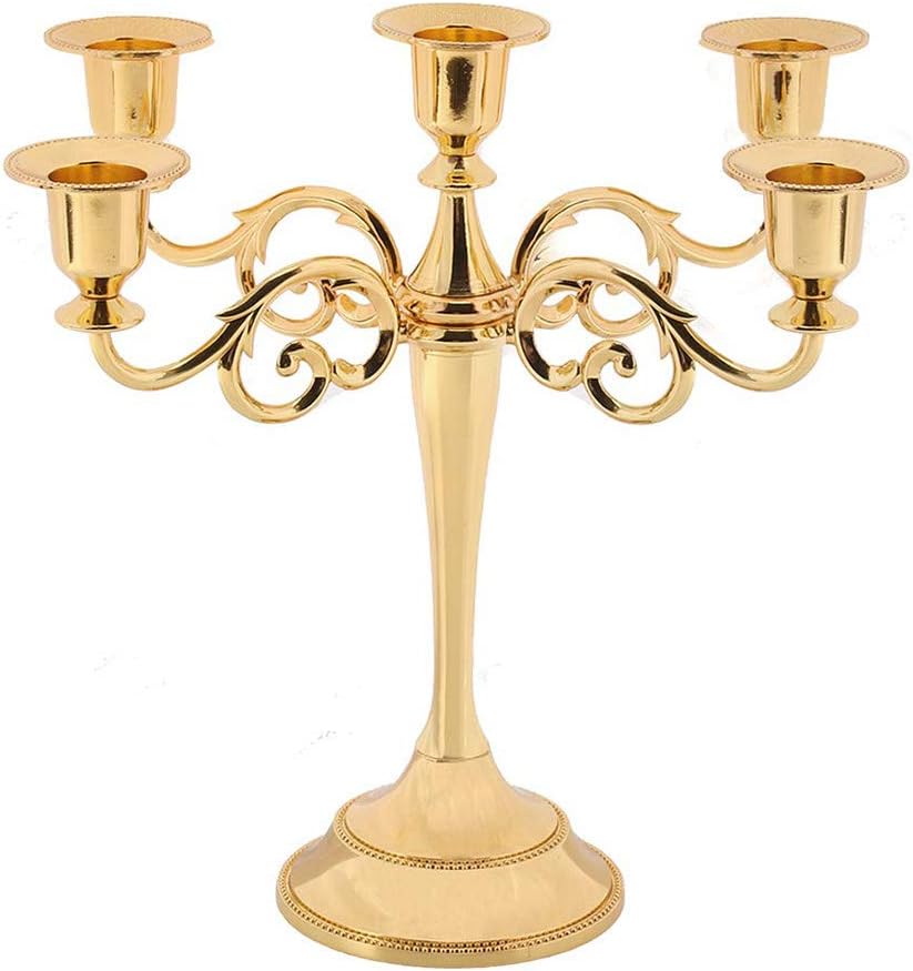 Set De 6 Bougeoirs Blancs Pour Table - Décoration Romantique Pour Salon, Dîner Ou Mariage
