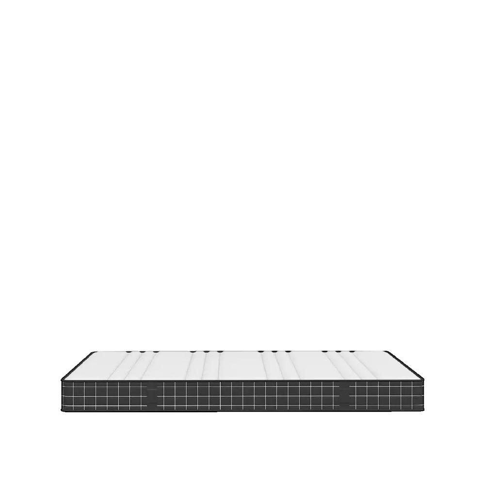 Materac sprężynowy bonnell vidaXL 140x190 cm średnia twardość biały