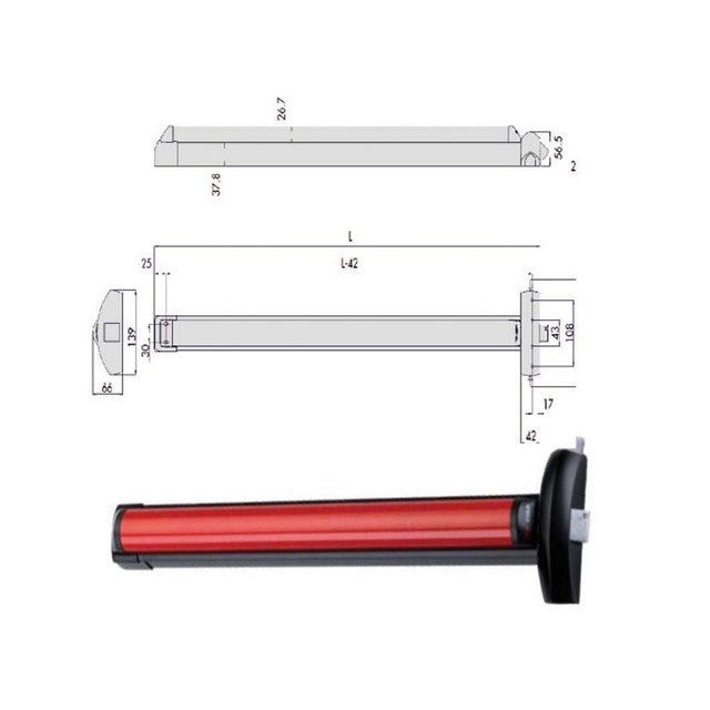Cabo Fast Touch 120 Lat+Vert 59811-10-0 Cisa