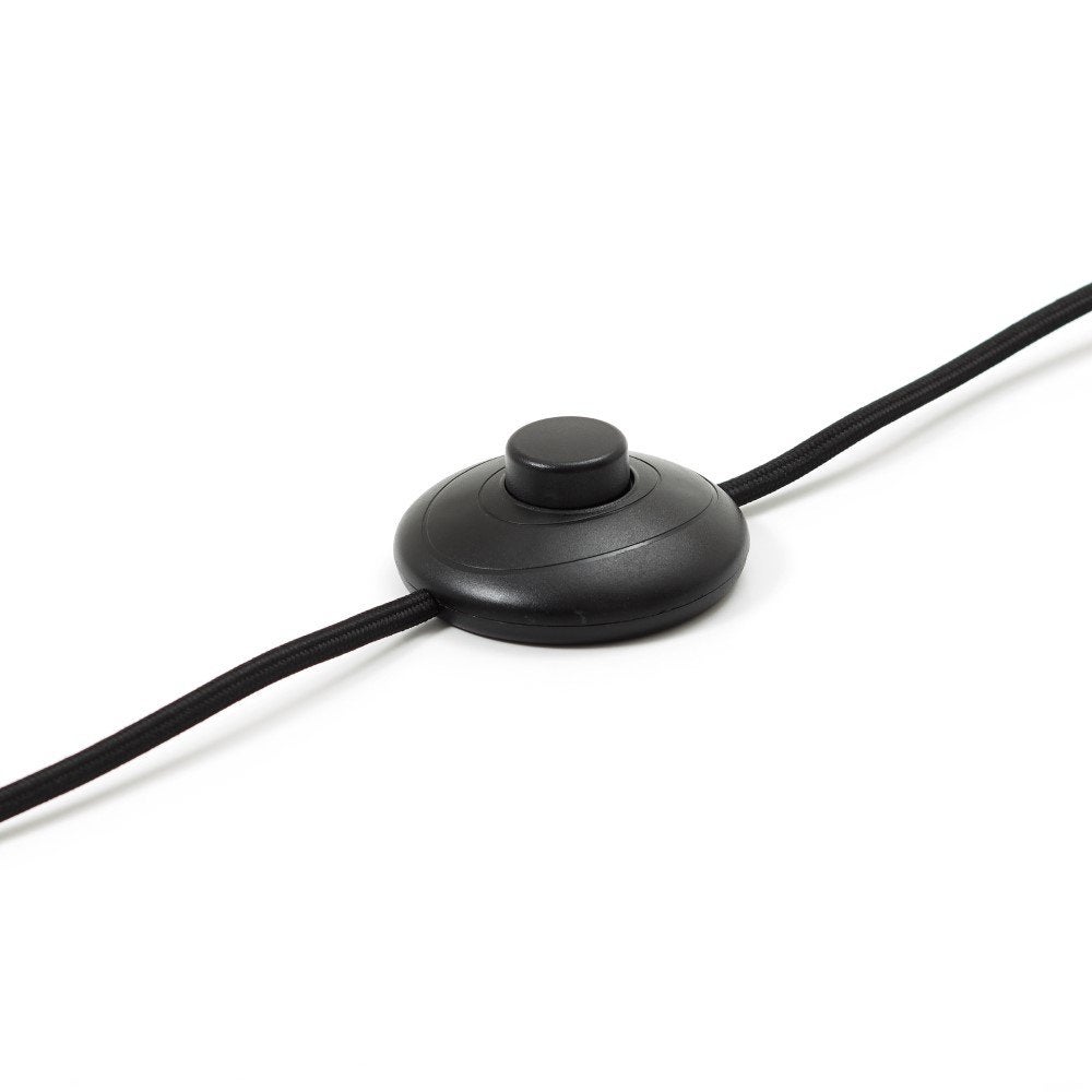 Lampa BRILLIANT, lampa stołowa Leika czarny matowy, 1x A60, E27, 52W, z wyłącznikiem sznurkowym - 2